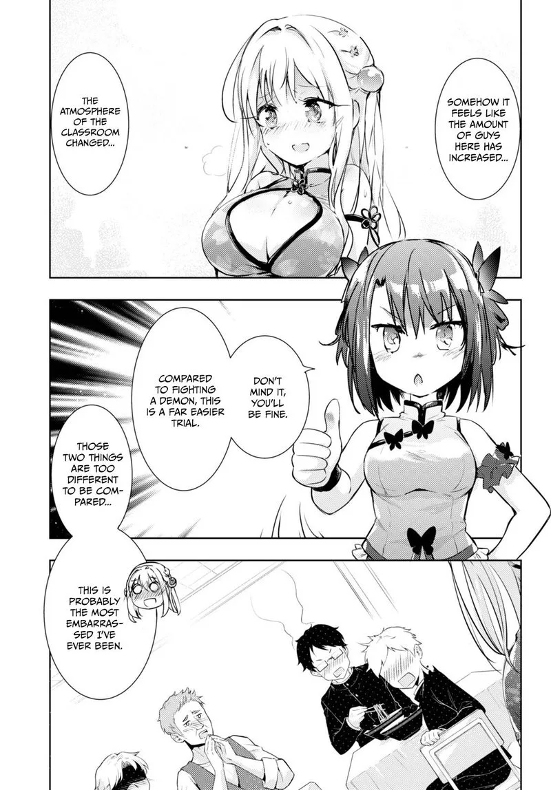 Kenshi o Mezashite Nyugaku Shitanoni Maho Tekisei 9999 Nandesukedo!? Chapter 57 page 22