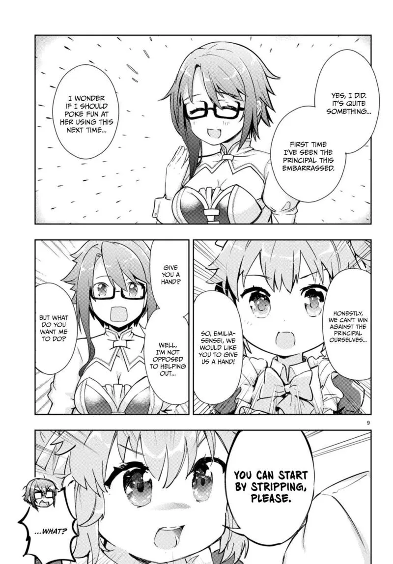 Kenshi o Mezashite Nyugaku Shitanoni Maho Tekisei 9999 Nandesukedo!? Chapter 58 page 9