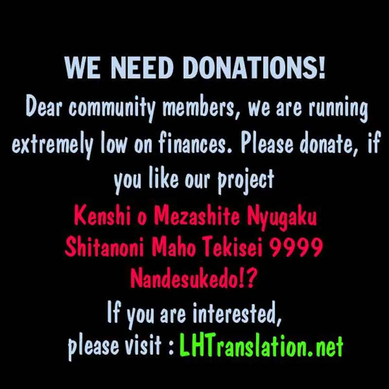 Kenshi o Mezashite Nyugaku Shitanoni Maho Tekisei 9999 Nandesukedo!? Chapter 6 page 22
