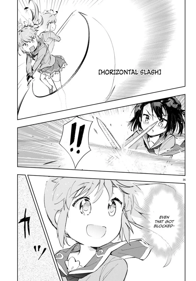 Kenshi o Mezashite Nyugaku Shitanoni Maho Tekisei 9999 Nandesukedo!? Chapter 60 page 35