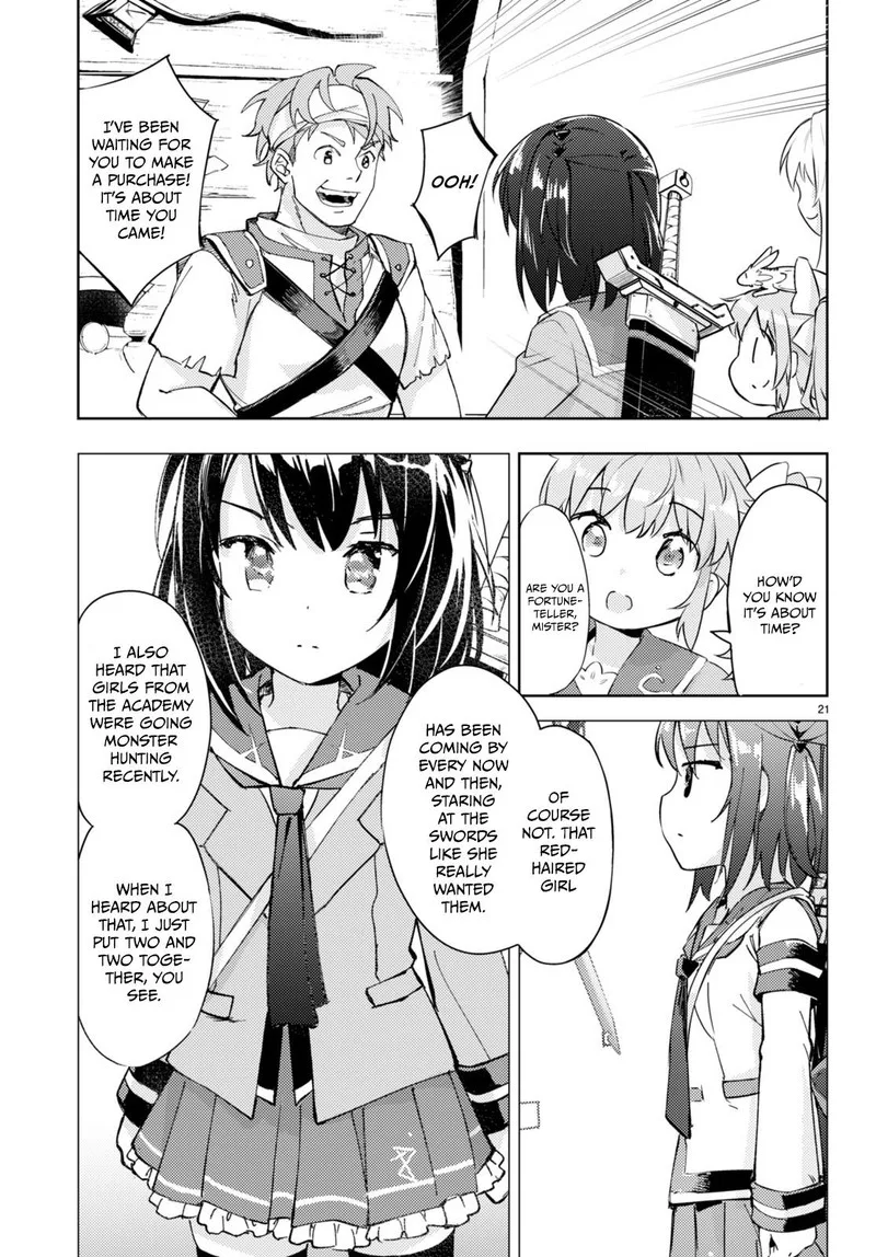 Kenshi o Mezashite Nyugaku Shitanoni Maho Tekisei 9999 Nandesukedo!? Chapter 60 page 21