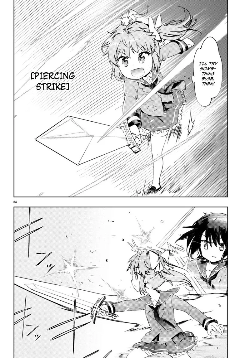 Kenshi o Mezashite Nyugaku Shitanoni Maho Tekisei 9999 Nandesukedo!? Chapter 60 page 34