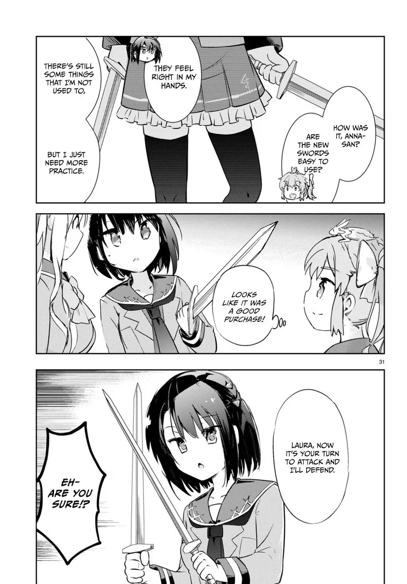 Kenshi o Mezashite Nyugaku Shitanoni Maho Tekisei 9999 Nandesukedo!? Chapter 60 page 31