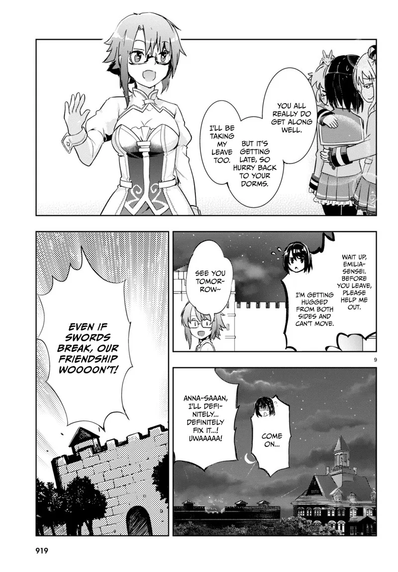 Kenshi o Mezashite Nyugaku Shitanoni Maho Tekisei 9999 Nandesukedo!? Chapter 61 page 9