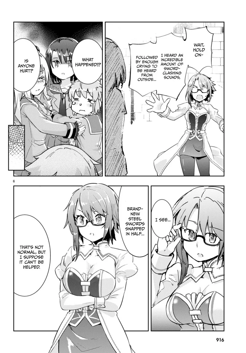 Kenshi o Mezashite Nyugaku Shitanoni Maho Tekisei 9999 Nandesukedo!? Chapter 61 page 6