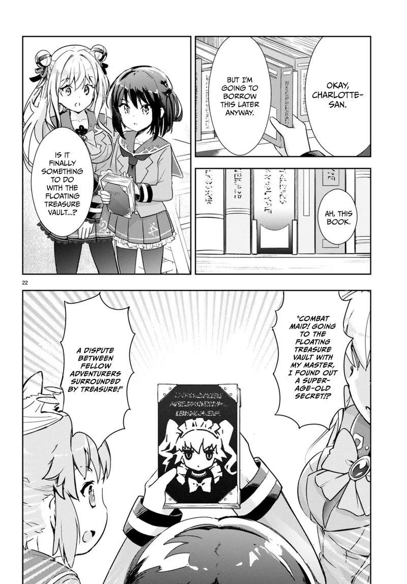 Kenshi o Mezashite Nyugaku Shitanoni Maho Tekisei 9999 Nandesukedo!? Chapter 61 page 22