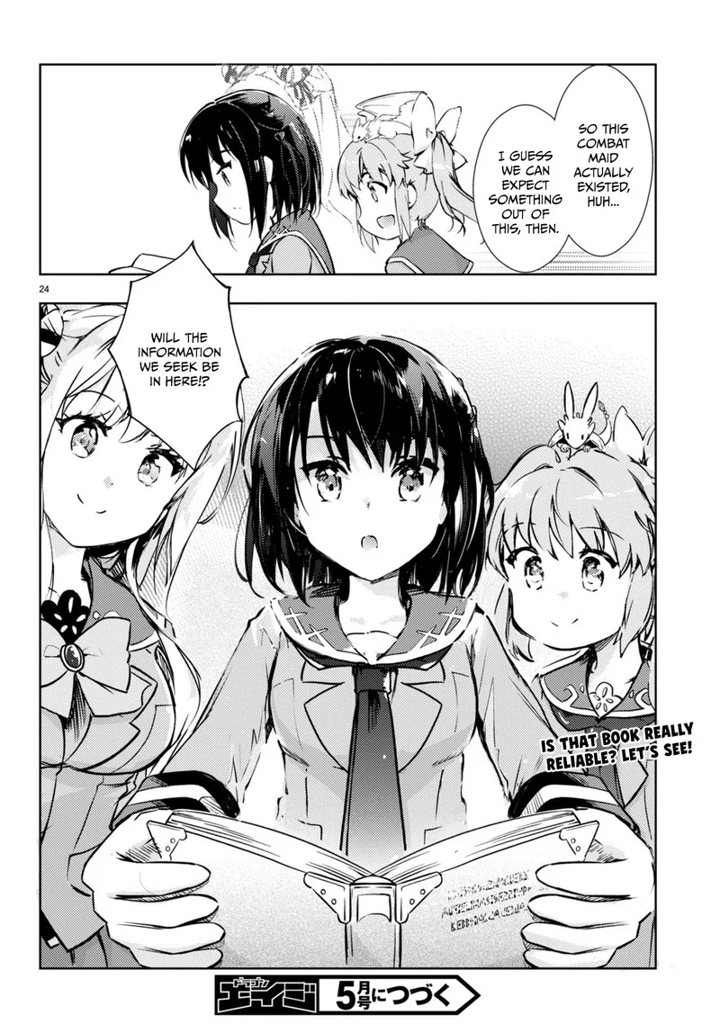 Kenshi o Mezashite Nyugaku Shitanoni Maho Tekisei 9999 Nandesukedo!? Chapter 61 page 24