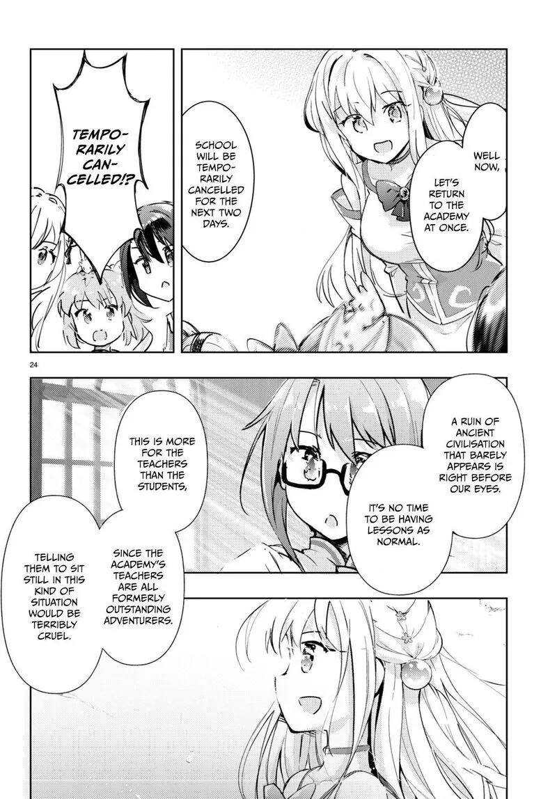 Kenshi o Mezashite Nyugaku Shitanoni Maho Tekisei 9999 Nandesukedo!? Chapter 63 page 24