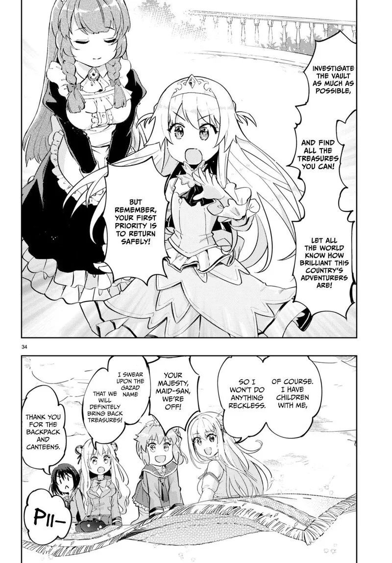 Kenshi o Mezashite Nyugaku Shitanoni Maho Tekisei 9999 Nandesukedo!? Chapter 63 page 34