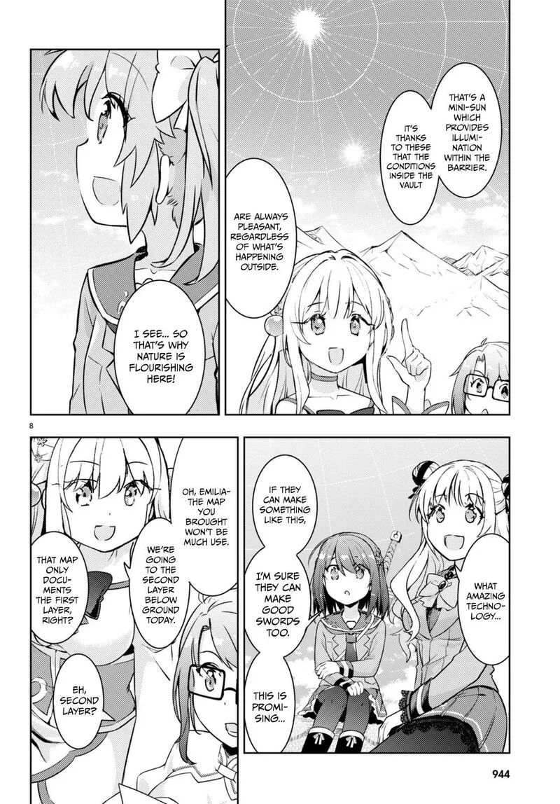 Kenshi o Mezashite Nyugaku Shitanoni Maho Tekisei 9999 Nandesukedo!? Chapter 64 page 8