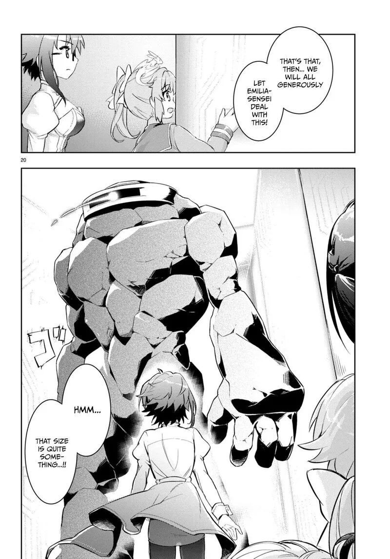 Kenshi o Mezashite Nyugaku Shitanoni Maho Tekisei 9999 Nandesukedo!? Chapter 64 page 20