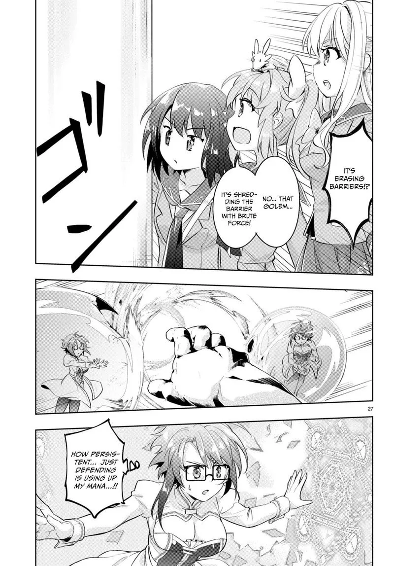 Kenshi o Mezashite Nyugaku Shitanoni Maho Tekisei 9999 Nandesukedo!? Chapter 64 page 27