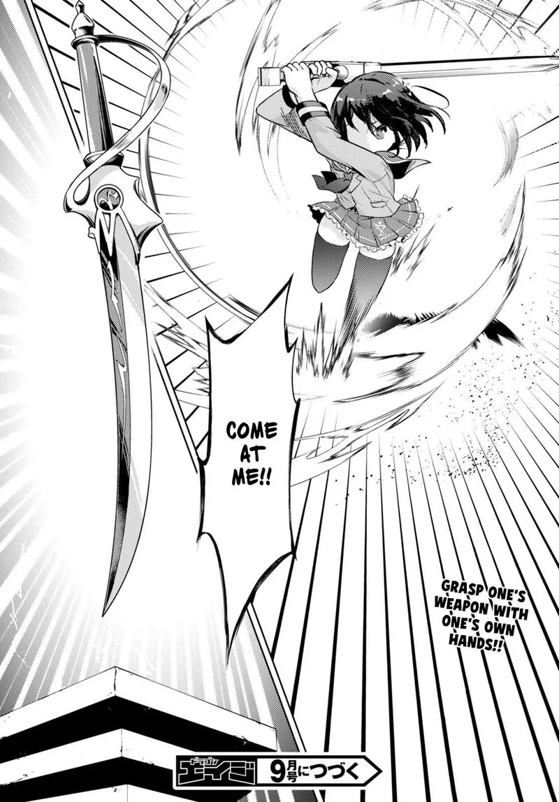 Kenshi o Mezashite Nyugaku Shitanoni Maho Tekisei 9999 Nandesukedo!? Chapter 65 page 31