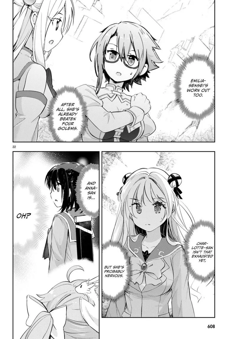 Kenshi o Mezashite Nyugaku Shitanoni Maho Tekisei 9999 Nandesukedo!? Chapter 65 page 22