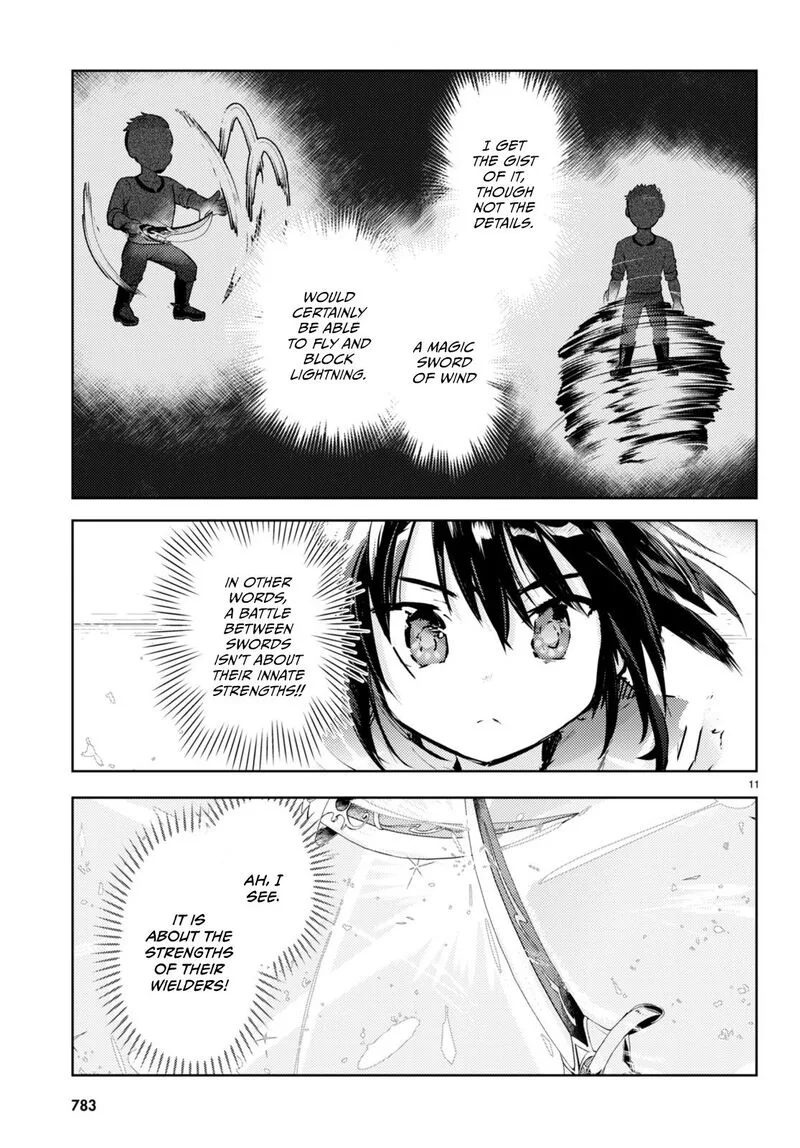 Kenshi o Mezashite Nyugaku Shitanoni Maho Tekisei 9999 Nandesukedo!? Chapter 68 page 11