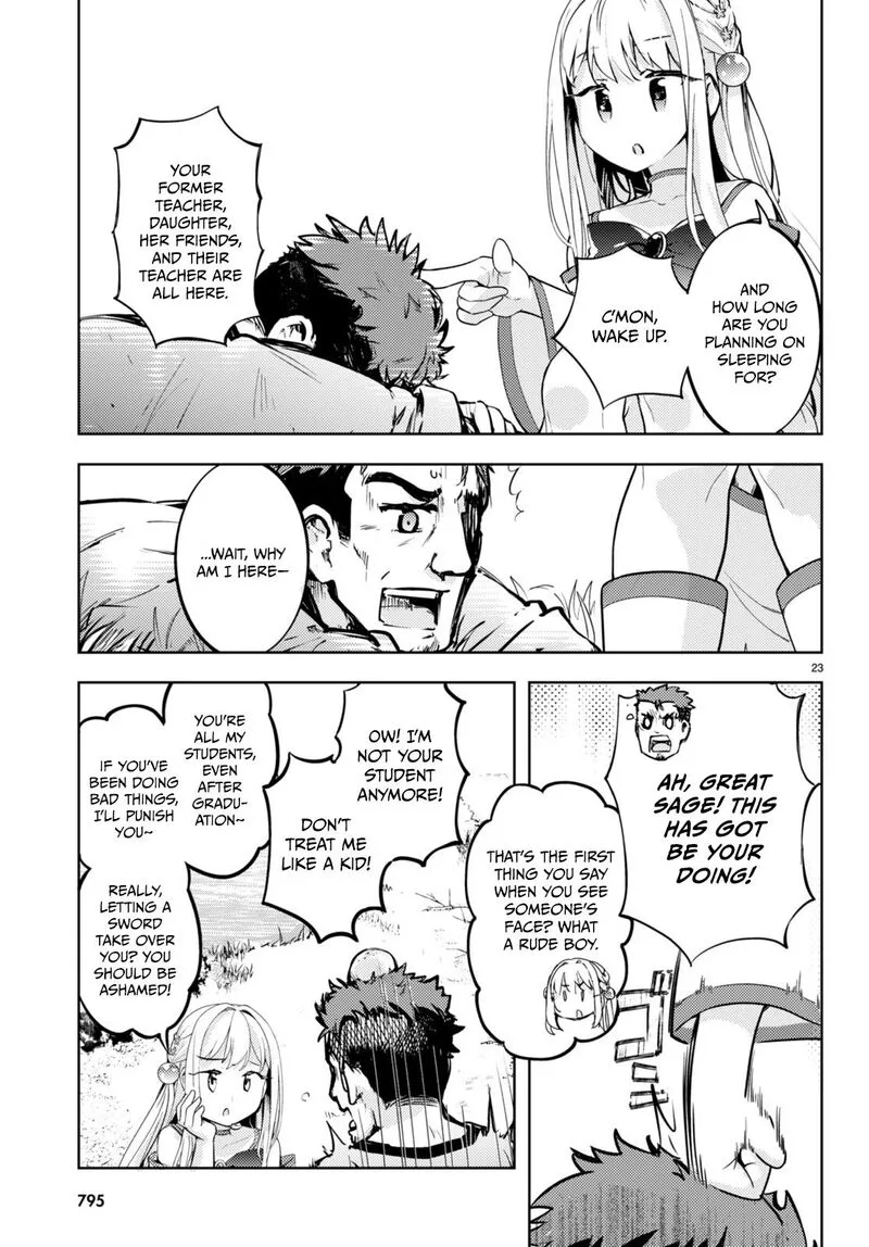 Kenshi o Mezashite Nyugaku Shitanoni Maho Tekisei 9999 Nandesukedo!? Chapter 68 page 23