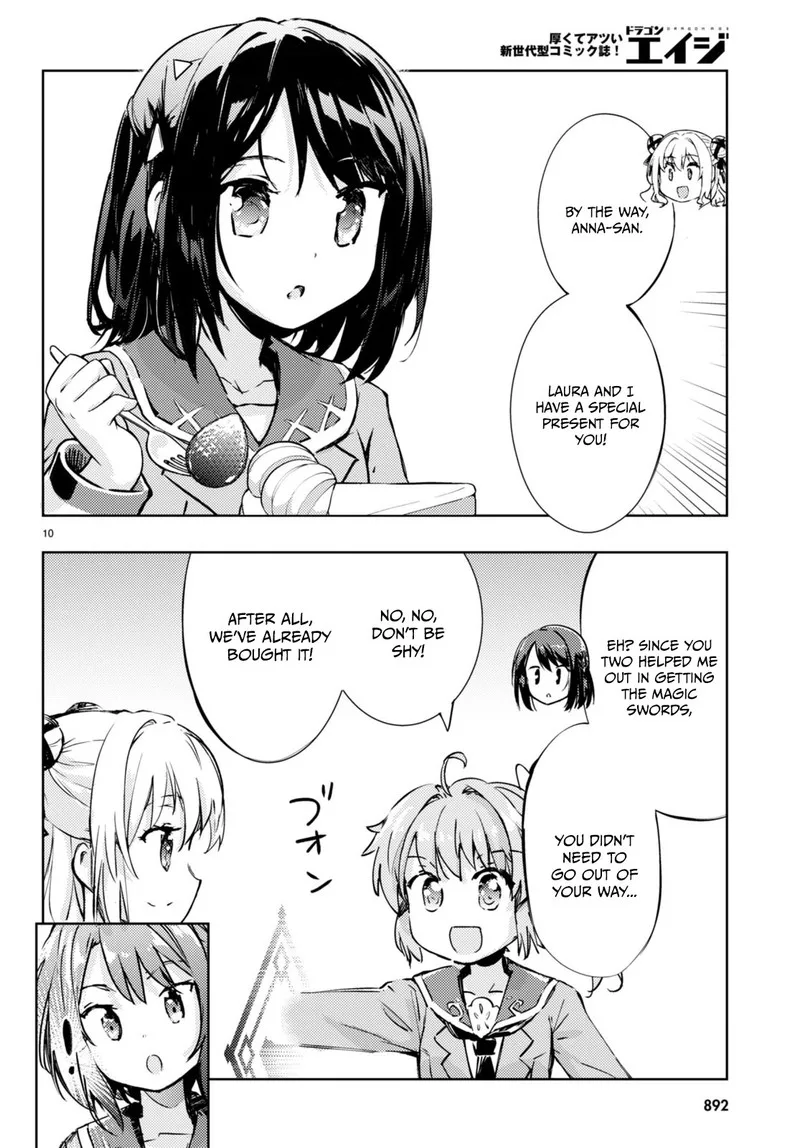 Kenshi o Mezashite Nyugaku Shitanoni Maho Tekisei 9999 Nandesukedo!? Chapter 69 page 10