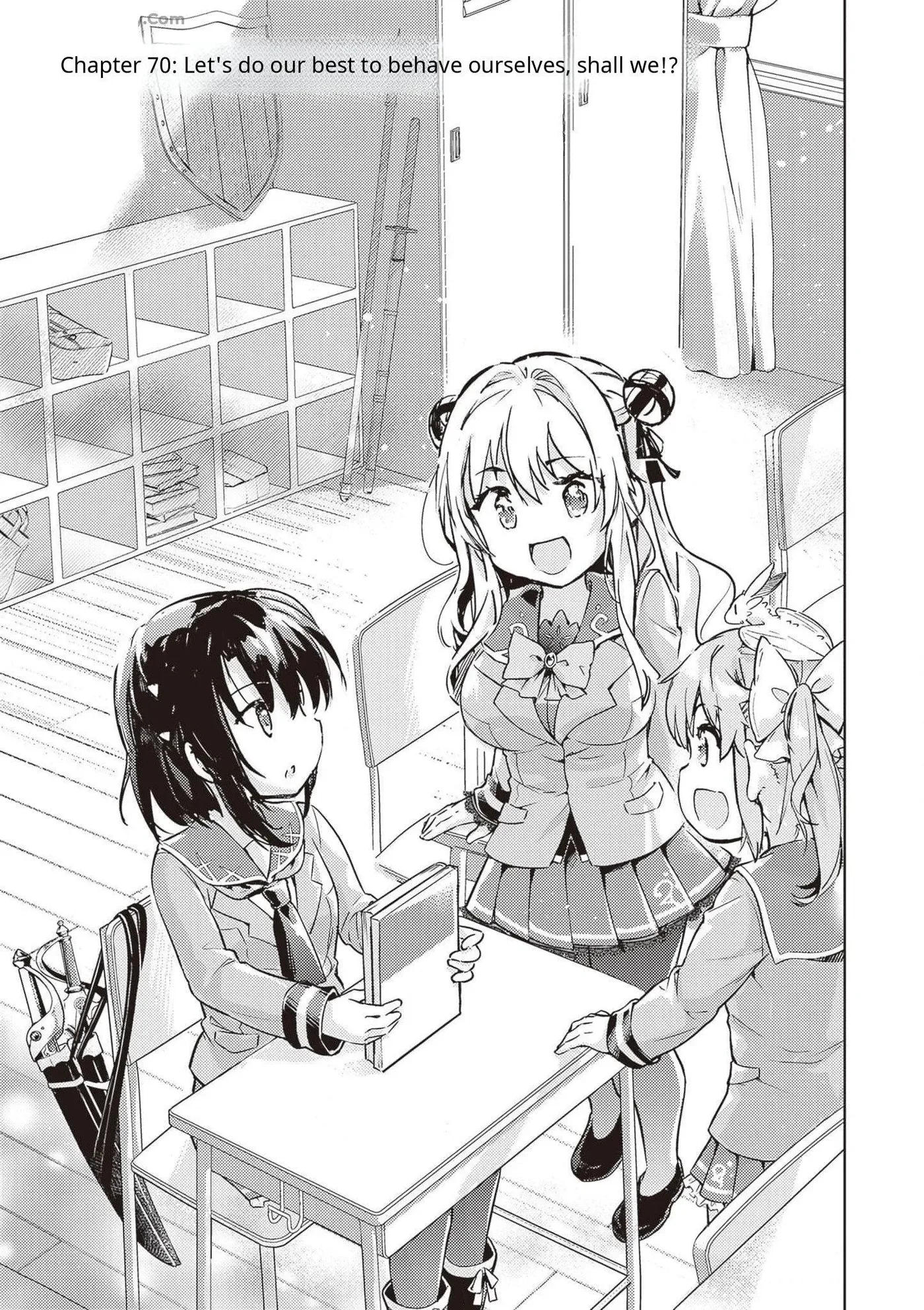 Kenshi o Mezashite Nyugaku Shitanoni Maho Tekisei 9999 Nandesukedo!? Chapter 70 page 1