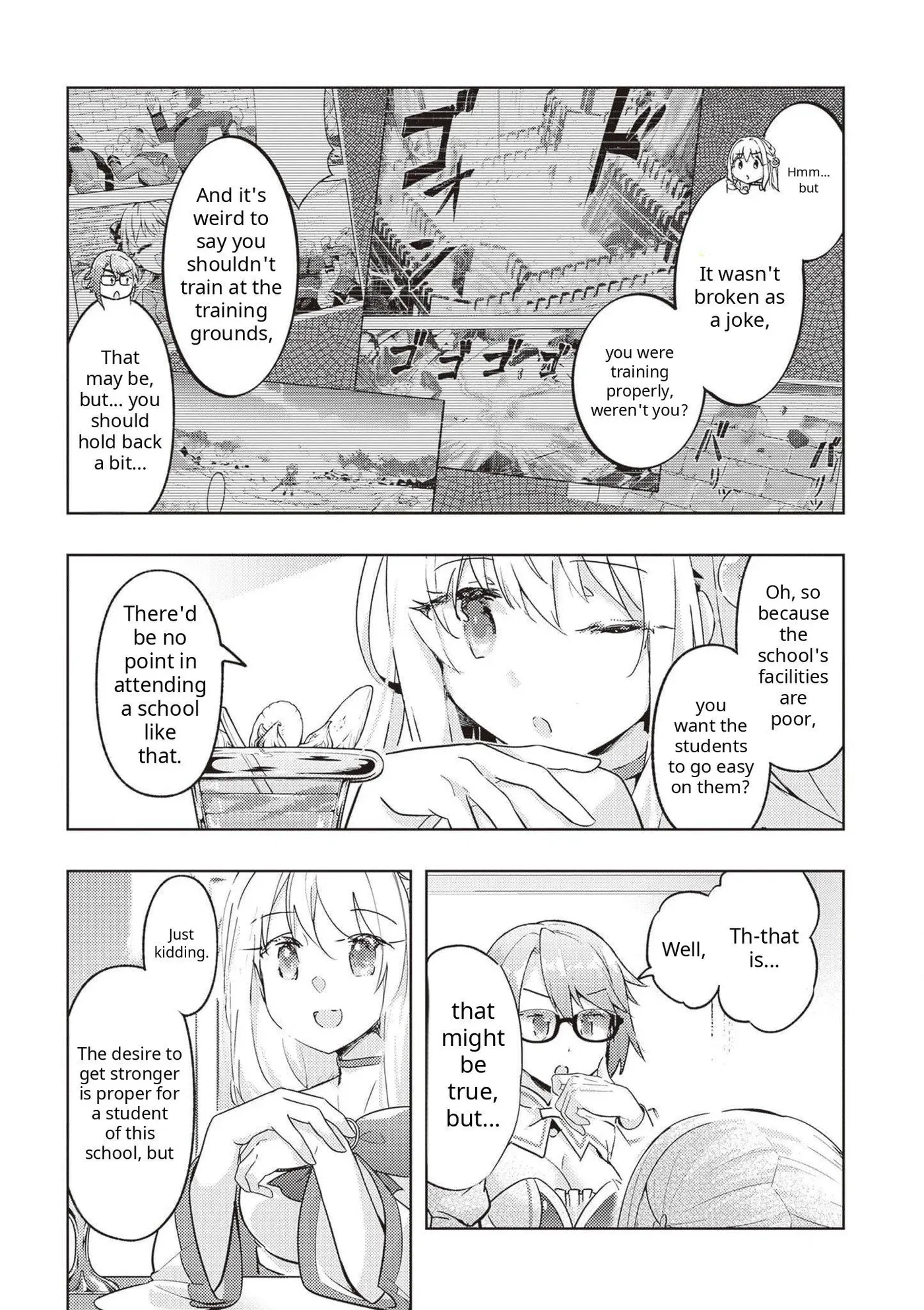 Kenshi o Mezashite Nyugaku Shitanoni Maho Tekisei 9999 Nandesukedo!? Chapter 71 page 3
