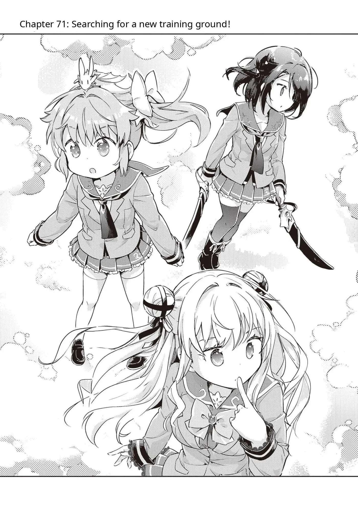 Kenshi o Mezashite Nyugaku Shitanoni Maho Tekisei 9999 Nandesukedo!? Chapter 71 page 1