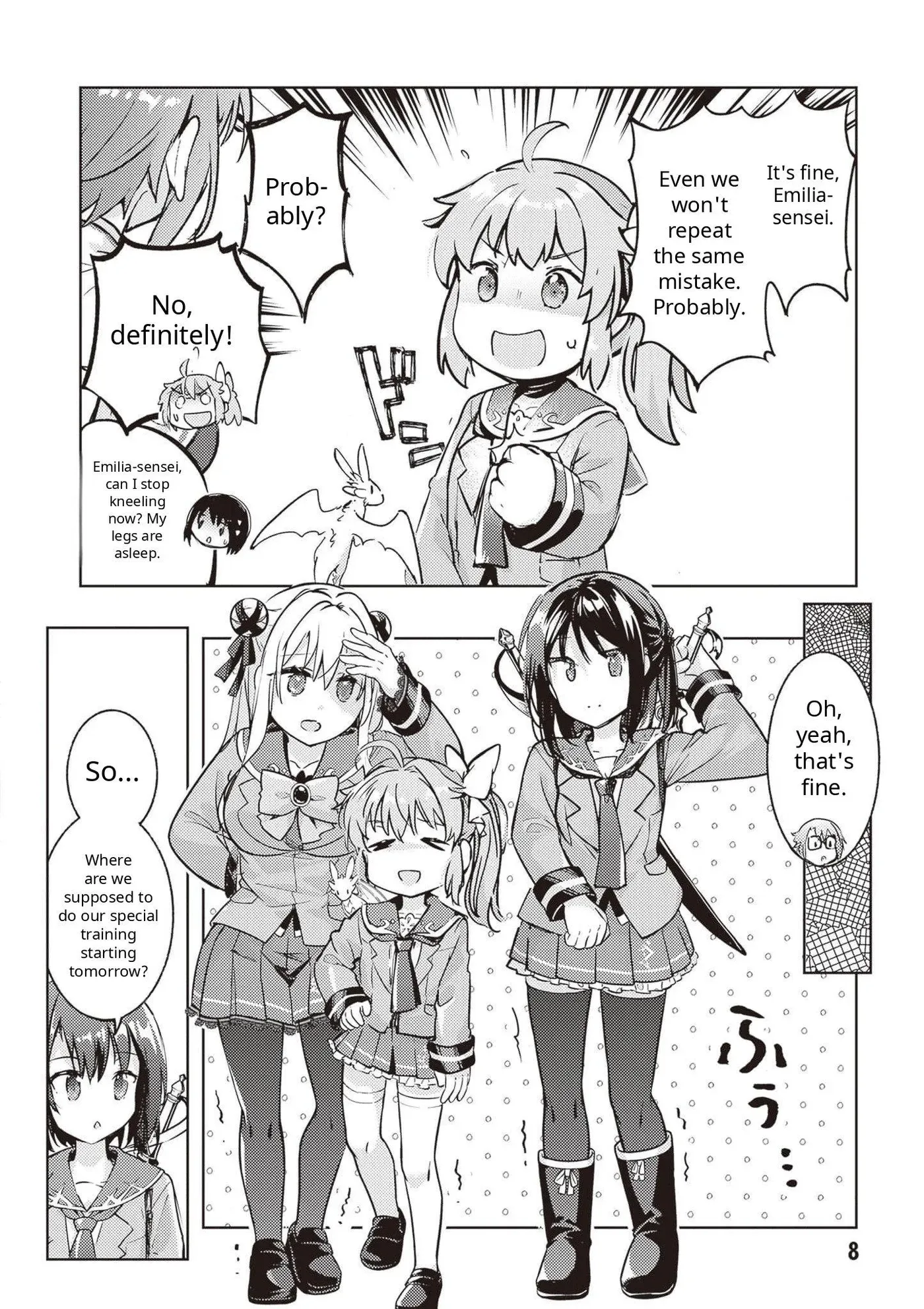 Kenshi o Mezashite Nyugaku Shitanoni Maho Tekisei 9999 Nandesukedo!? Chapter 71 page 6