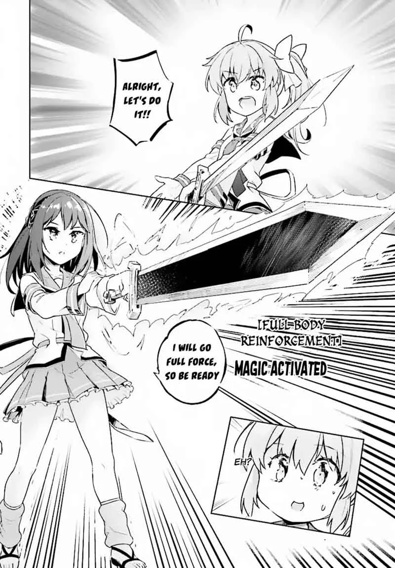 Kenshi o Mezashite Nyugaku Shitanoni Maho Tekisei 9999 Nandesukedo!? Chapter 8 page 9
