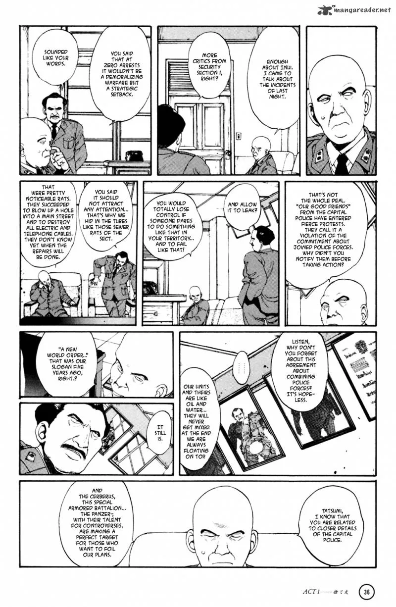 Kerberos Panzer Cop Chapter 1 page 35