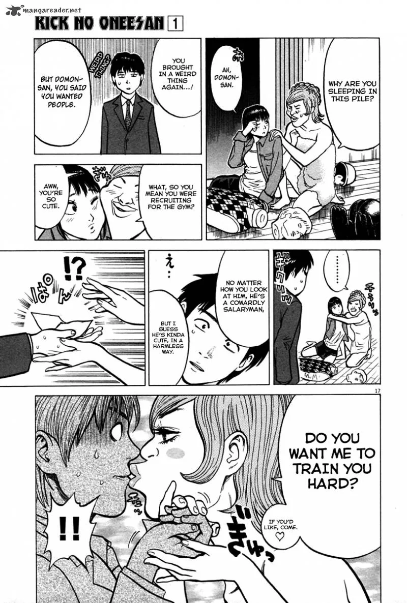 Kick no Oneesan Chapter 3 page 18