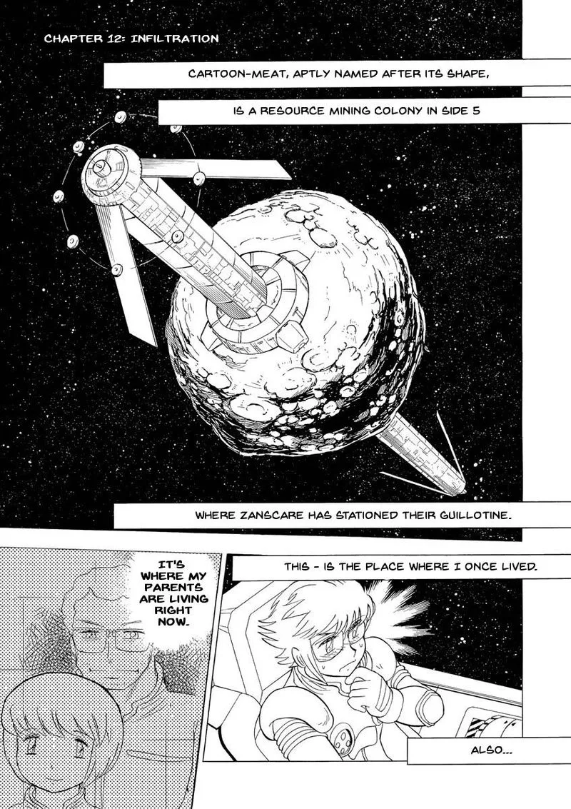 Kidou Senshi Crossbone Gundam Ghost Chapter 12 page 1