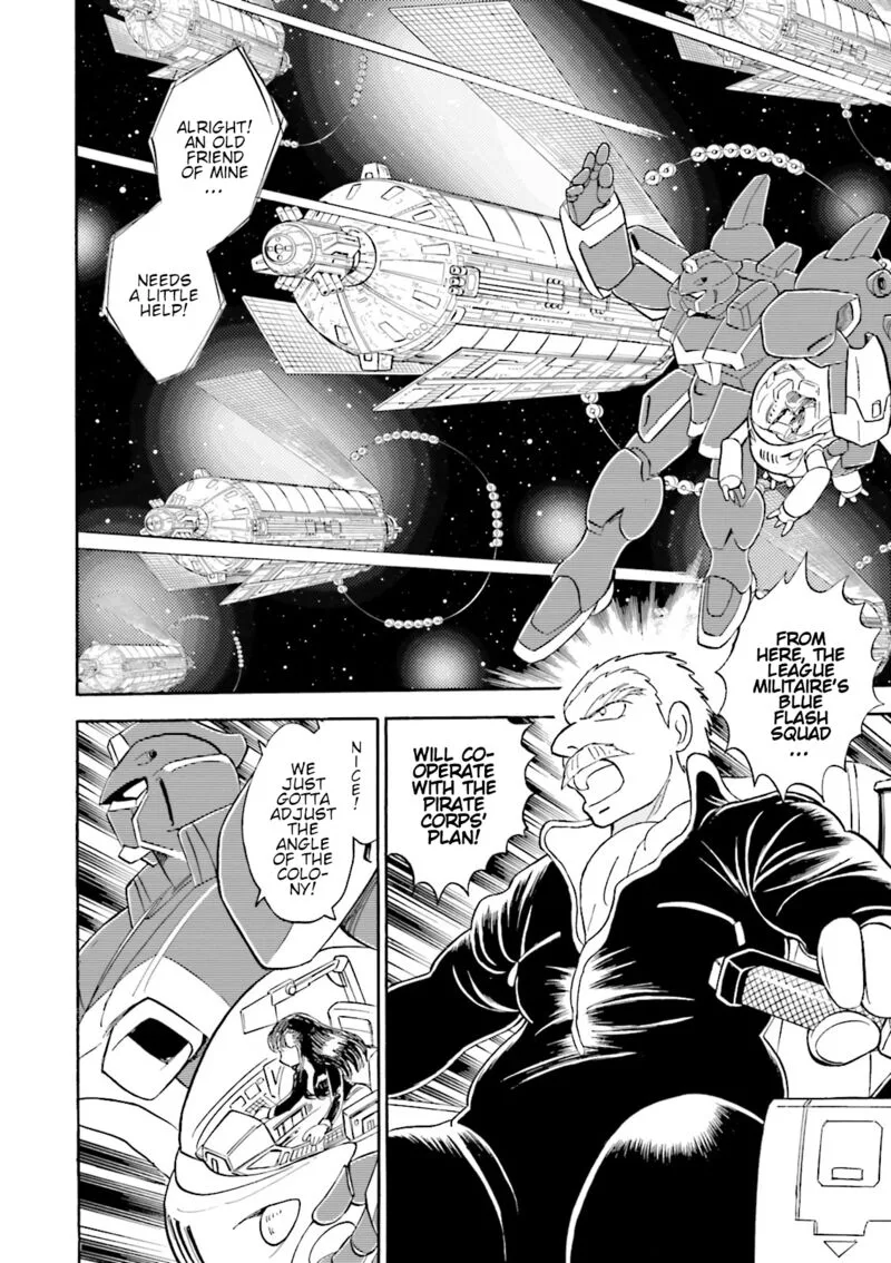 Kidou Senshi Crossbone Gundam Ghost Chapter 45 page 13