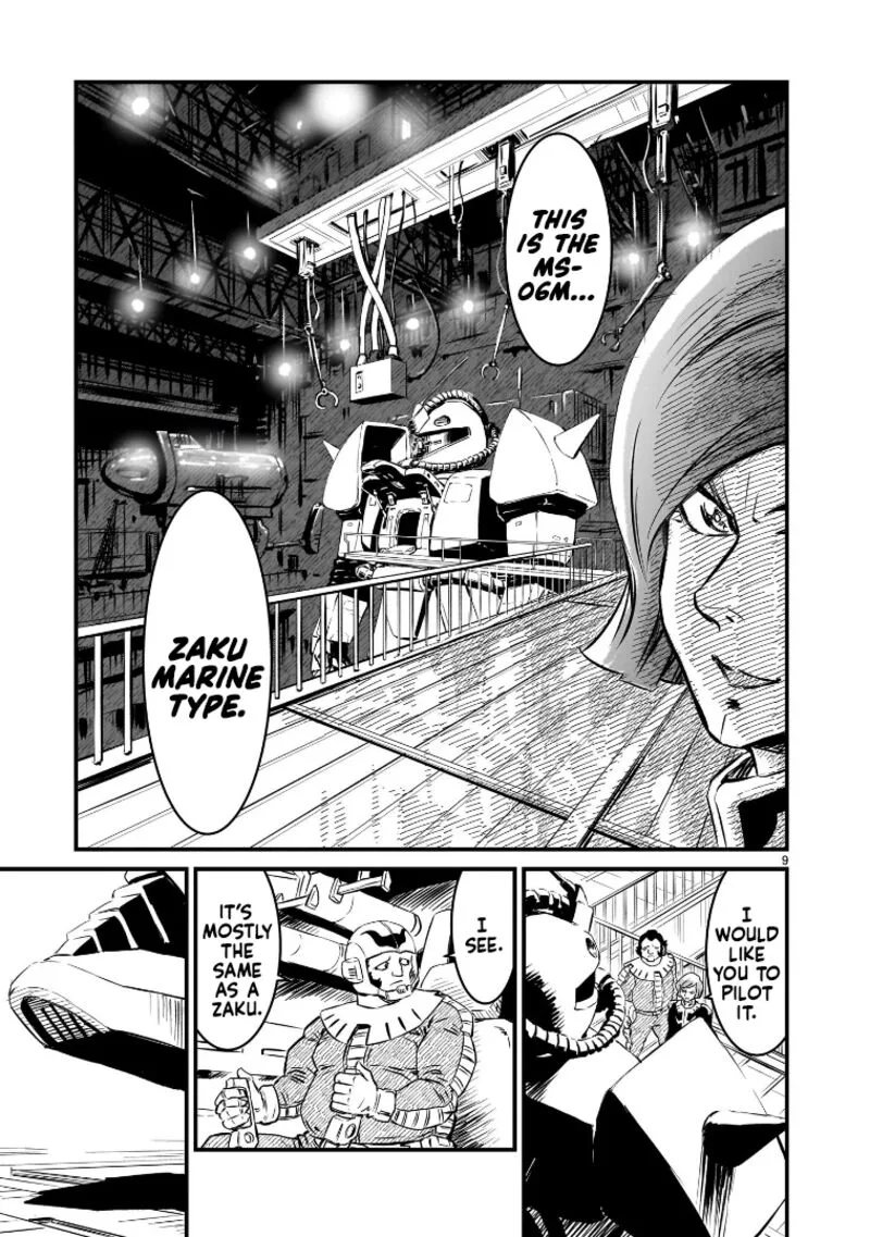 Kidou Senshi Gundam: Flanagan Boon Senki Chapter 1 page 9