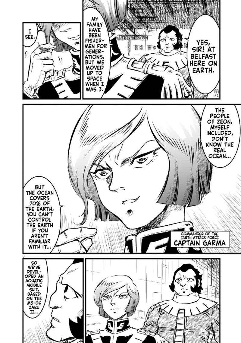 Kidou Senshi Gundam: Flanagan Boon Senki Chapter 1 page 8