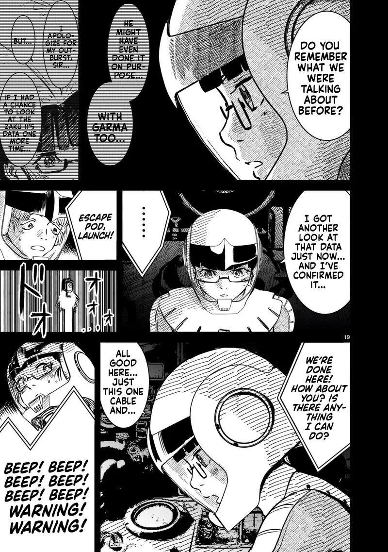 Kidou Senshi Gundam: Flanagan Boon Senki Chapter 17 page 19