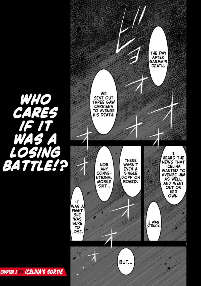 Kidou Senshi Gundam: Flanagan Boon Senki Chapter 2 page 1