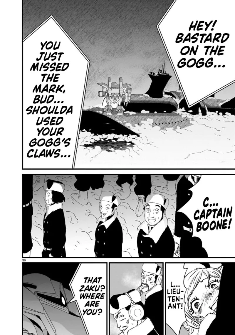 Kidou Senshi Gundam: Flanagan Boon Senki Chapter 23 page 36