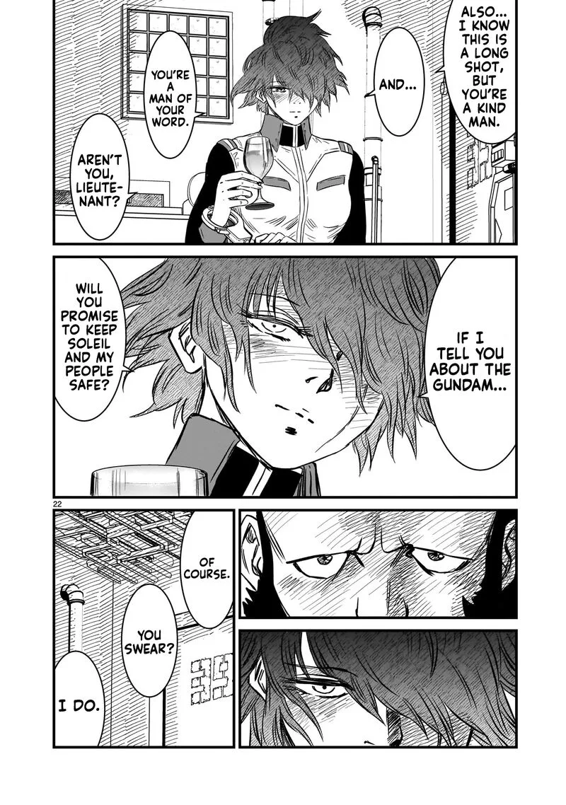 Kidou Senshi Gundam: Flanagan Boon Senki Chapter 25 page 22