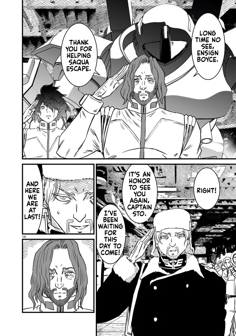 Kidou Senshi Gundam: Flanagan Boon Senki Chapter 29 page 13