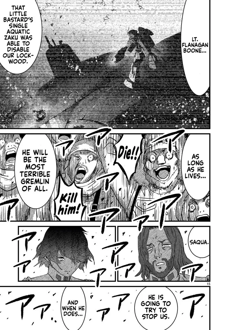 Kidou Senshi Gundam: Flanagan Boon Senki Chapter 30 page 15