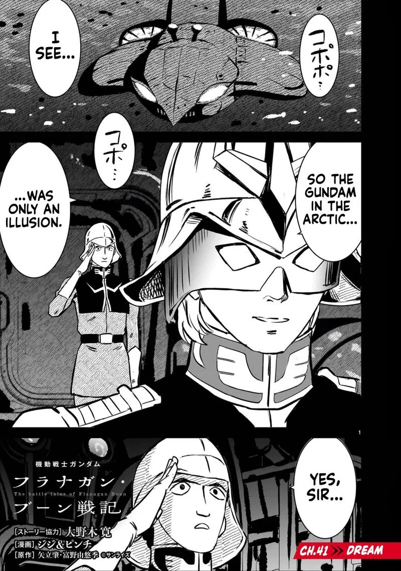 Kidou Senshi Gundam: Flanagan Boon Senki Chapter 41 page 1