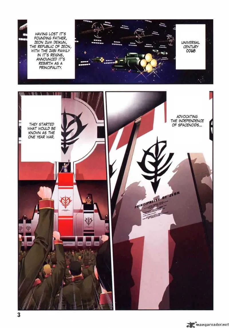 Kidou Senshi Gundam Giren Ansatsu Keikaku Chapter 1 page 5