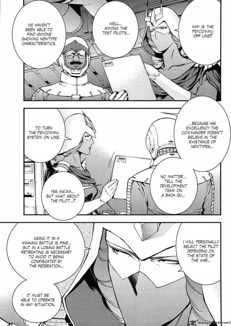 Kidou Senshi Gundam Giren Ansatsu Keikaku Chapter 16 page 18