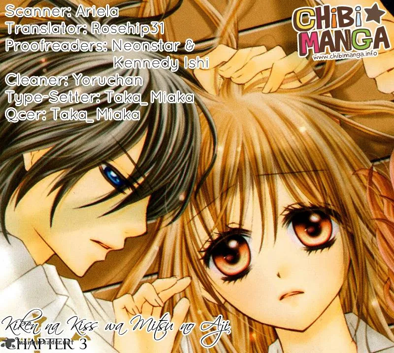 Kiken na Kiss wa Mitsu no Aji Chapter 3 page 1