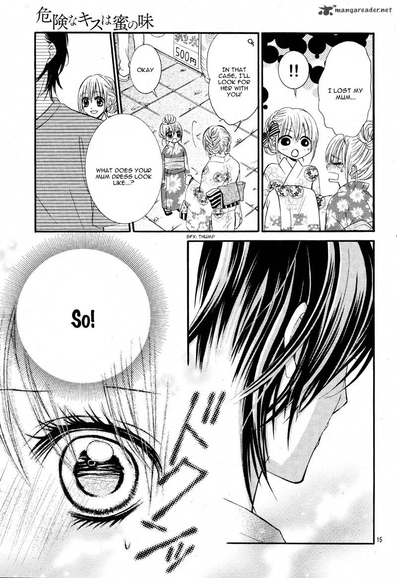 Kiken na Kiss wa Mitsu no Aji Chapter 3 page 19