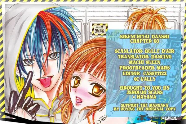 Kikenchitai Danshi - Kedamono Black & White Chapter 3 page 1