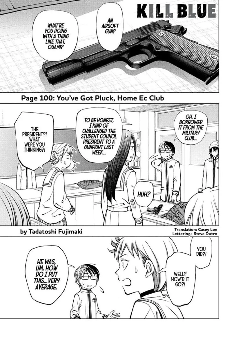 Kill Blue Chapter 100 page 1