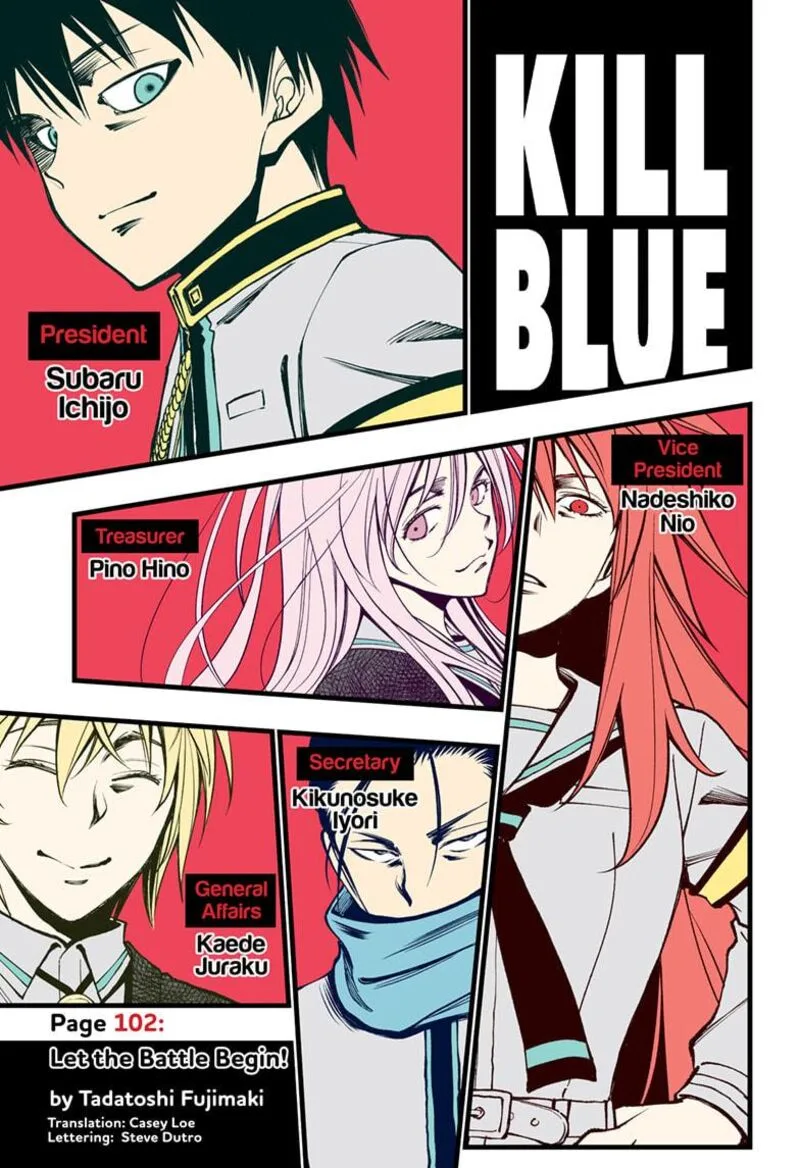 Kill Blue Chapter 102 page 1