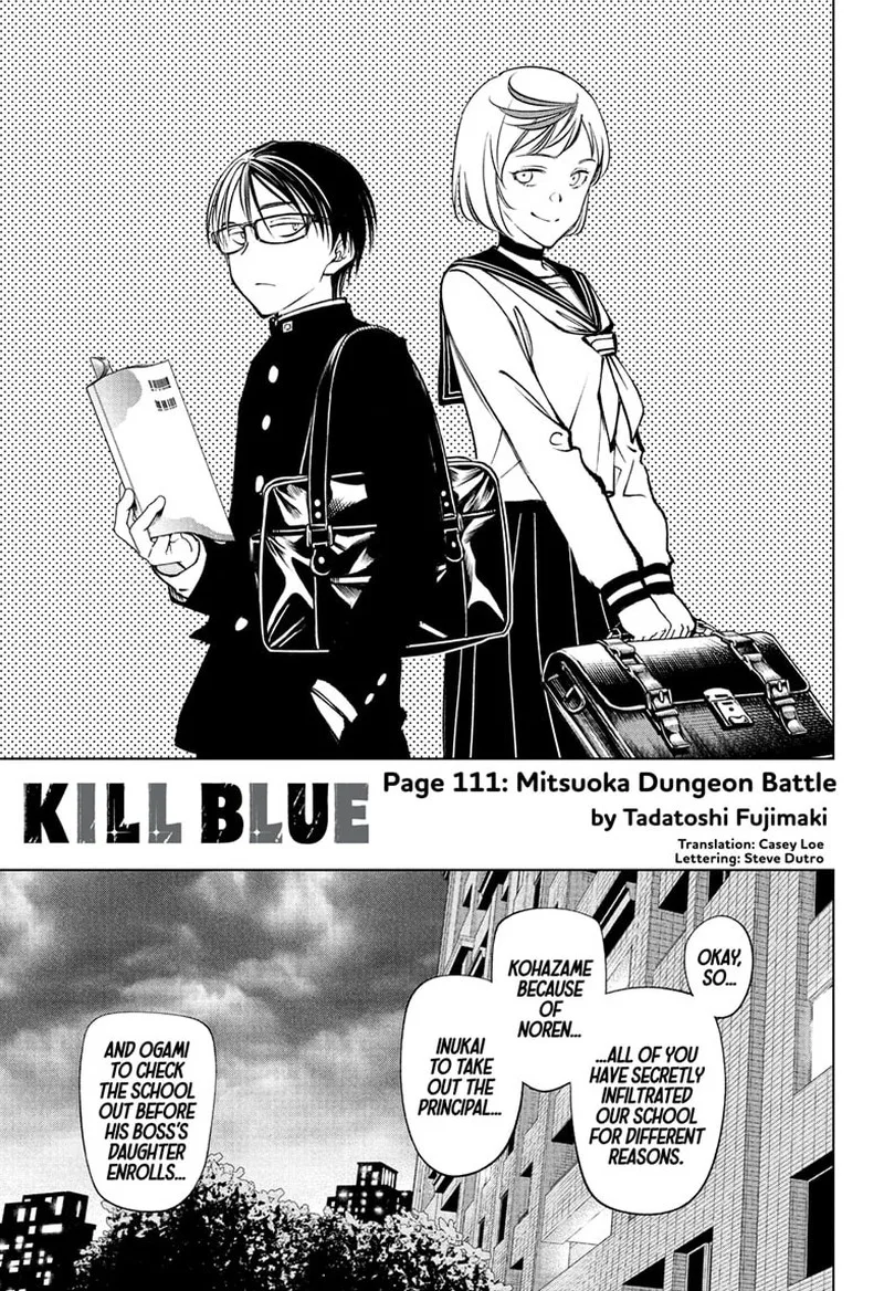 Kill Blue Chapter 111 page 1