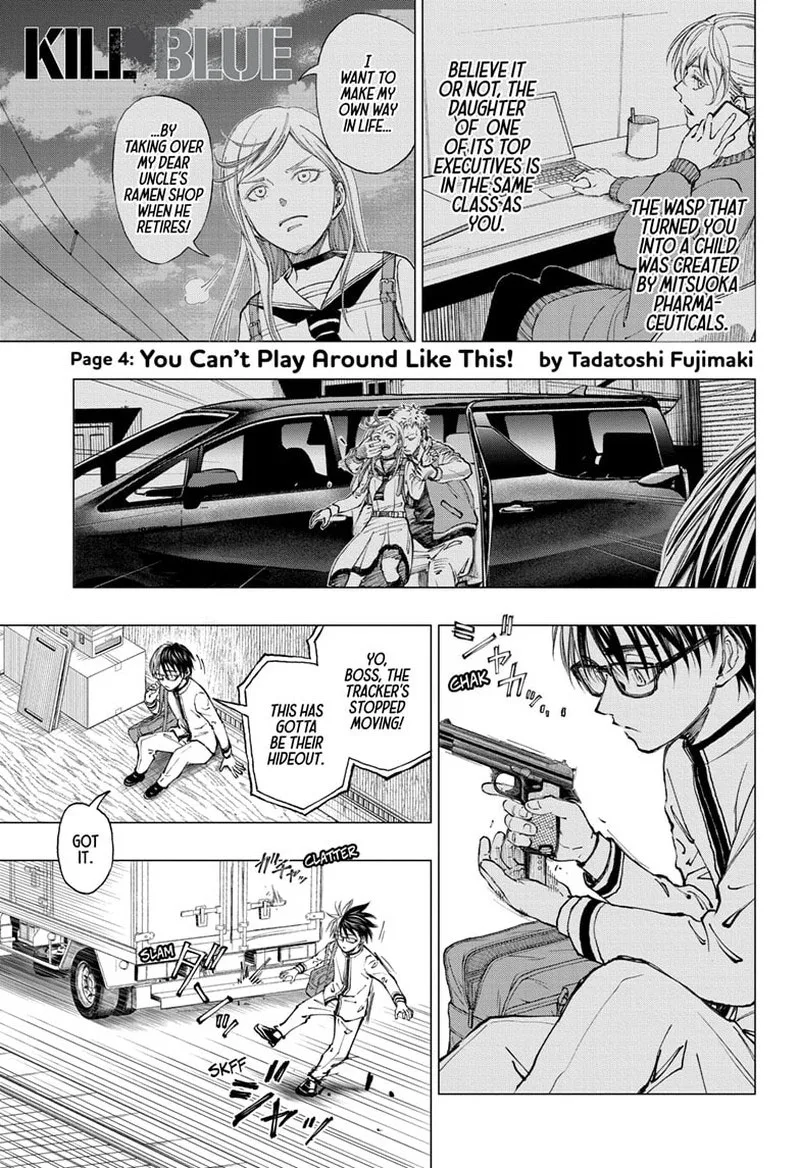 Kill Blue Chapter 4 page 1