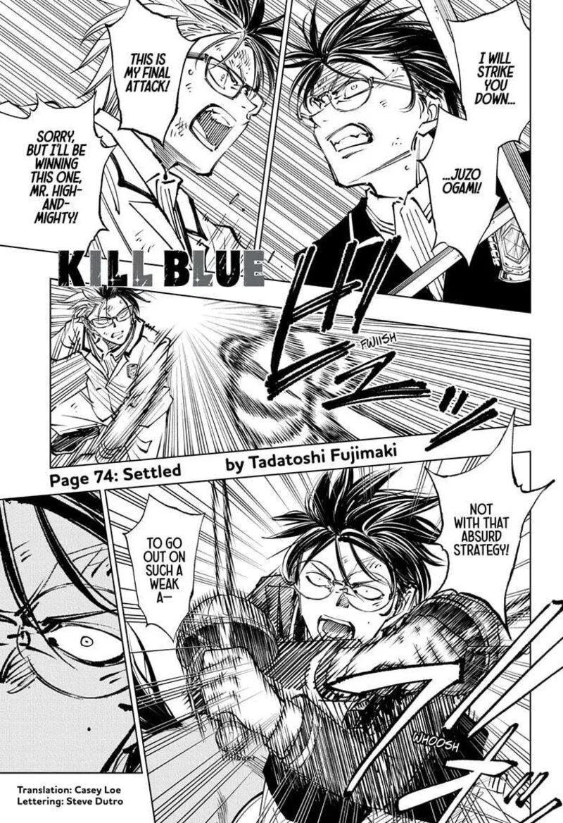 Kill Blue Chapter 74 page 1