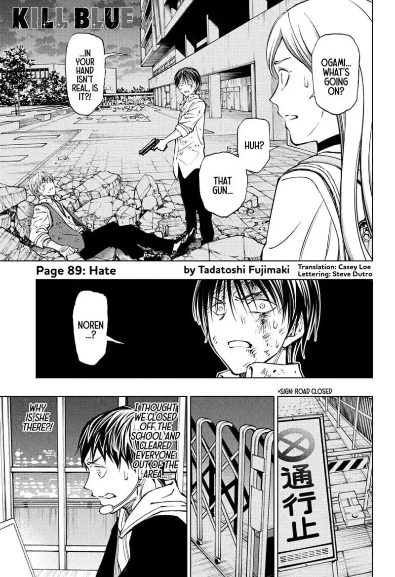 Kill Blue Chapter 89 page 1